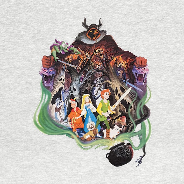 Black Cauldron Movie Poster by bwoody730